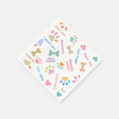 Super hond partij servetten (Hoek)