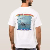 Super Hornet-landing T-shirt (Achterkant)