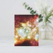 Super Hot en Bright Lynx Arc Star-cluster Briefkaart (Staand voorkant)