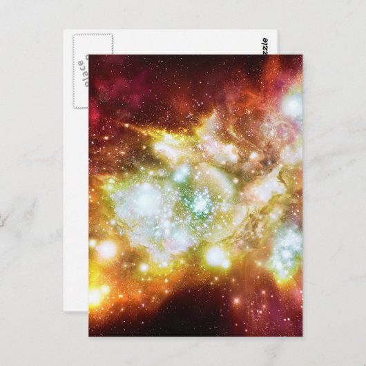 Super Hot en Bright Lynx Arc Star-cluster Briefkaart (Voorkant / Achterkant)