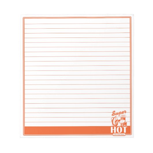 SUPER HOT NOTITIEBLOK (Voorkant)