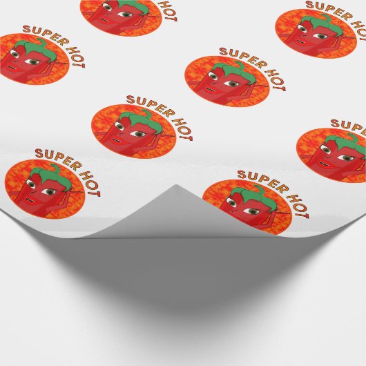 Super Hot Pepper Diva Cadeaupapier (Hoek)