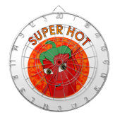Super Hot Pepper Diva Dartbord (Voorkant)
