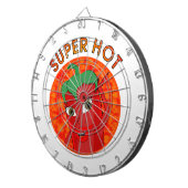 Super Hot Pepper Diva Dartbord (Voorkant Rechts)