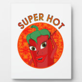 Super Hot Pepper Diva Fotoplaat (Voorkant)