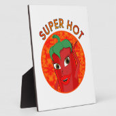 Super Hot Pepper Diva Fotoplaat (Zijkant)