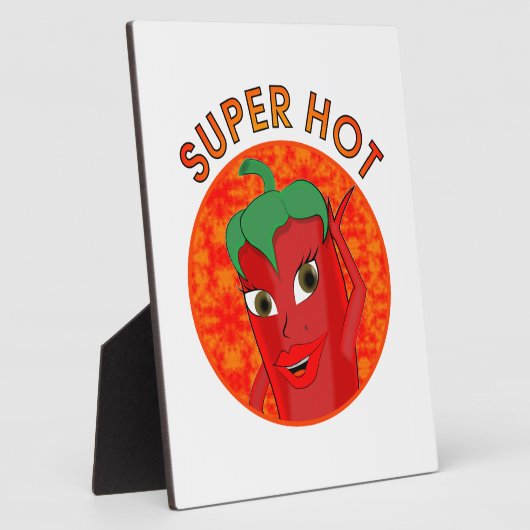 Super Hot Pepper Diva Fotoplaat (Zijkant)