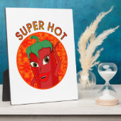 Super Hot Pepper Diva Fotoplaat (Zijkant)