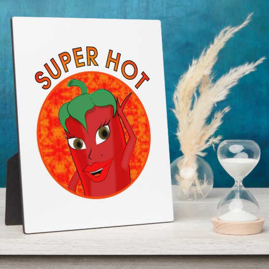 Super Hot Pepper Diva Fotoplaat (Zijkant)