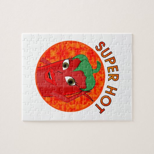 Super Hot Pepper Diva Legpuzzel (Horizontaal)