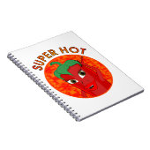 Super Hot Pepper Diva Notitieboek (Rechterzijde)