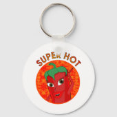 Super Hot Pepper Diva Sleutelhanger (Voorkant)