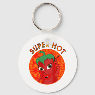Super Hot Pepper Diva Sleutelhanger