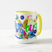 Super Hug-Mok voor downsyndroom Mok (Voorkant rechts)