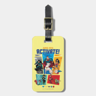 Super-Huisdieren & Justice League - Activeren! Bagagelabel