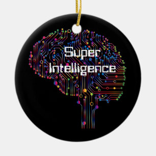 Super Intelligente Technologie Keramisch Ornament