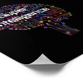 Super Intelligente Technologie Poster (Hoek)