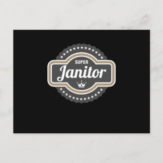 Super Janitor Cleaners Janitors Cleaning Service G Briefkaart