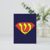 Super Jew Briefkaart (Staand voorkant)