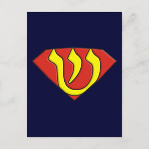 Super Jew Briefkaart