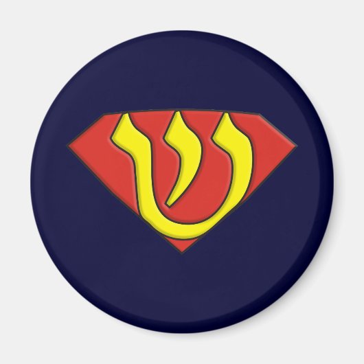 Super Jew Magneet (Voorkant)