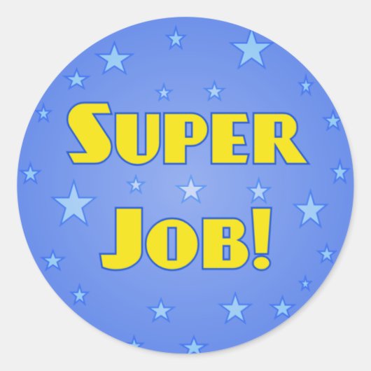 Super Job Docenten Stickers (Voorkant)