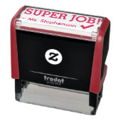 "SUPER JOB!" Educator Rubber Stamp Zelfinktende Stempel (Product)