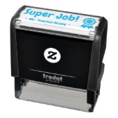 "Super Job!" Educator Rubber Stamp Zelfinktende Stempel (Product)