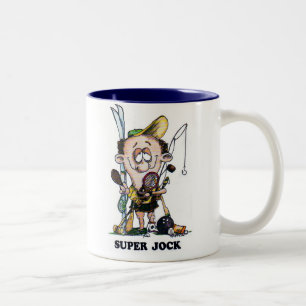 SUPER JOCK TWEEKLEURIGE KOFFIEMOK