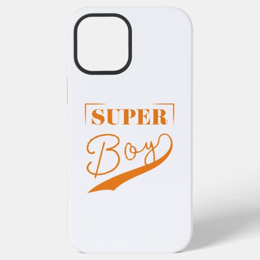 Super Jongen iPhone Hoesje (Achterkant)
