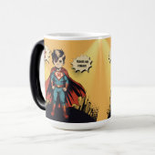 Super jongen magische mok (Voorkant links)