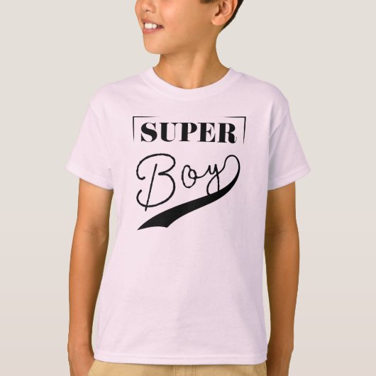 Super Jongen T-shirt (Voorkant)