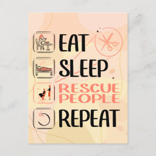 "Super Kapper / Hair Stylist" Hair Salon Gift Briefkaart