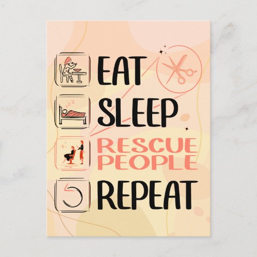 "Super Kapper / Hair Stylist" Hair Salon Gift Briefkaart (Voorkant)