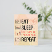 "Super Kapper / Hair Stylist" Hair Salon Gift Briefkaart (Staand voorkant)