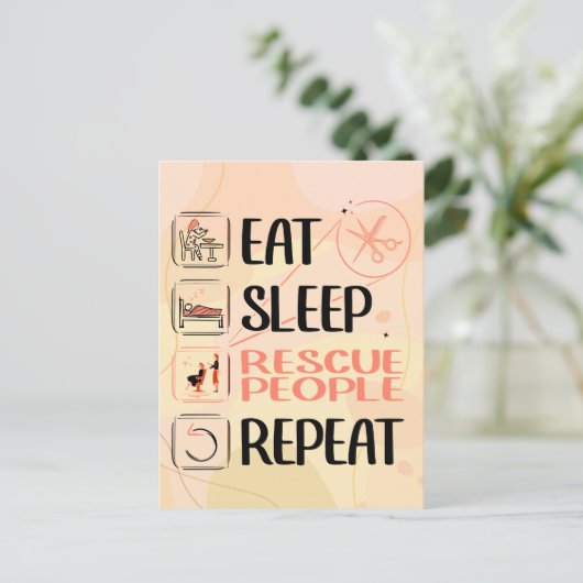 "Super Kapper / Hair Stylist" Hair Salon Gift Briefkaart (Staand voorkant)