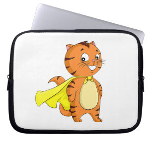 Super Kat Cartoon Laptop Sleeve