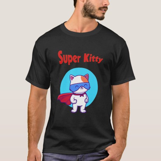 Super Kat Classic T-Shirt (Voorkant)