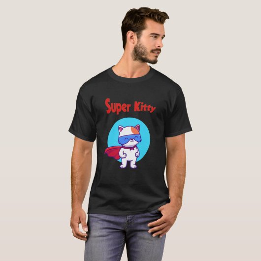 Super Kat Classic T-Shirt (Voorkant volledig)