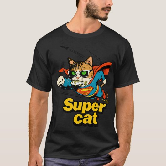 Super Kat T-shirt (Voorkant)