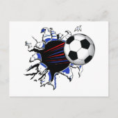 SUPER KICK SOCCER BRIEFKAART (Voorkant)