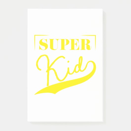 Super Kind Post-it® Notes (Voorkant)