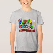 Super Kinder Tri-Blend Shirt (Voorkant)