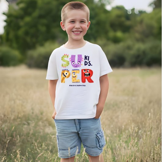 Super kinderen t-shirt