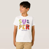 Super kinderen t-shirt (Voorkant volledig)