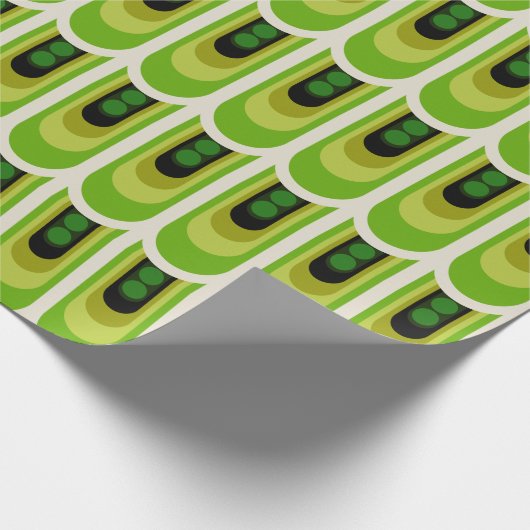 Super Kitsch Mod retro 60s 70s verpakkingspapier Cadeaupapier (Hoek)