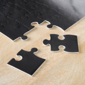 Super kitten bevoegdheden in zwart en wit legpuzzel (Zijkant)