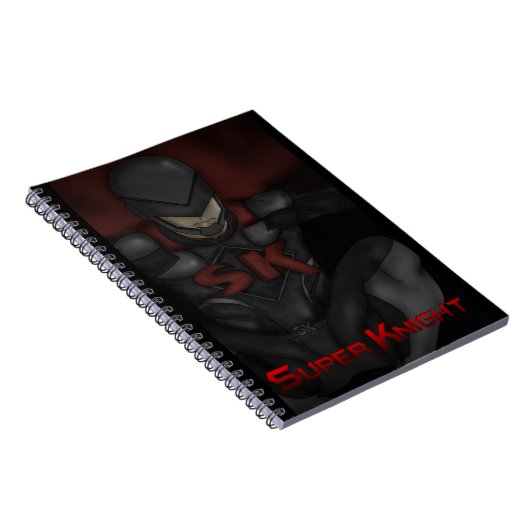 Super Knight notebook! Notitieboek (Rechterzijde)