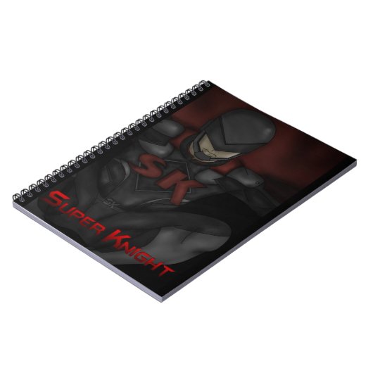Super Knight notebook! Notitieboek (Linkerzijde)