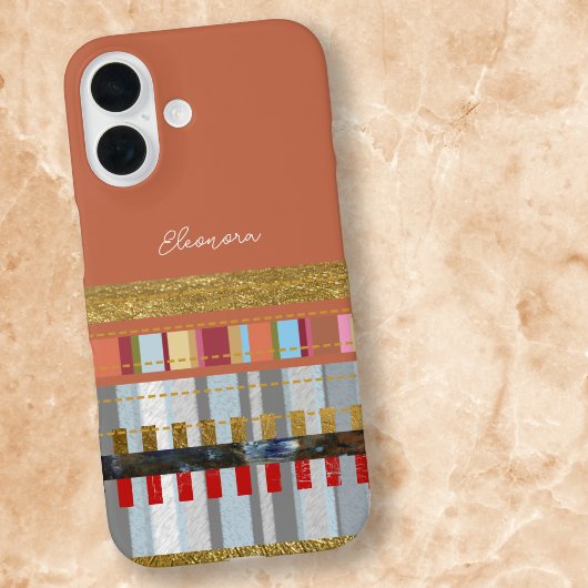 Super koele kleurstrepen Case-Mate iPhone case